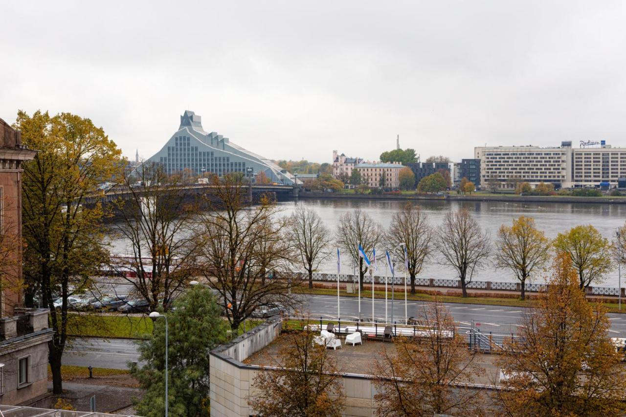 Old Riga Two Floor Palasta Loft Apartment With River View Eksteriør billede